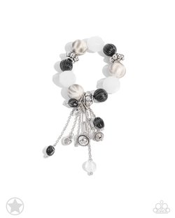 Paparazzi Lights! Camera! Action! - White Bracelet