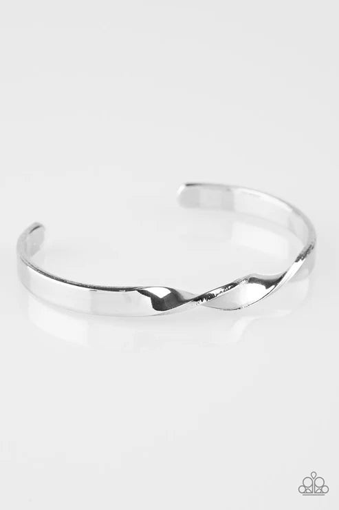 Paparazzi Traditional Twist - Silver Bracelet