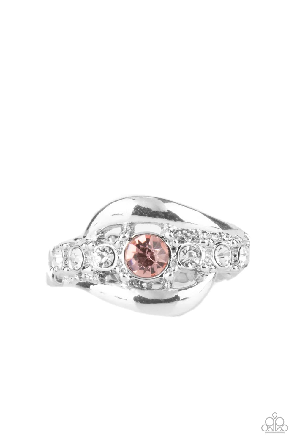Paparazzi Graceful Gallantry - Pink Ring