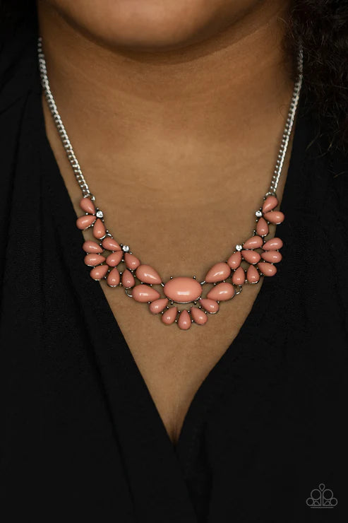 Paparazzi Secret GARDENISTA - Pink Necklace