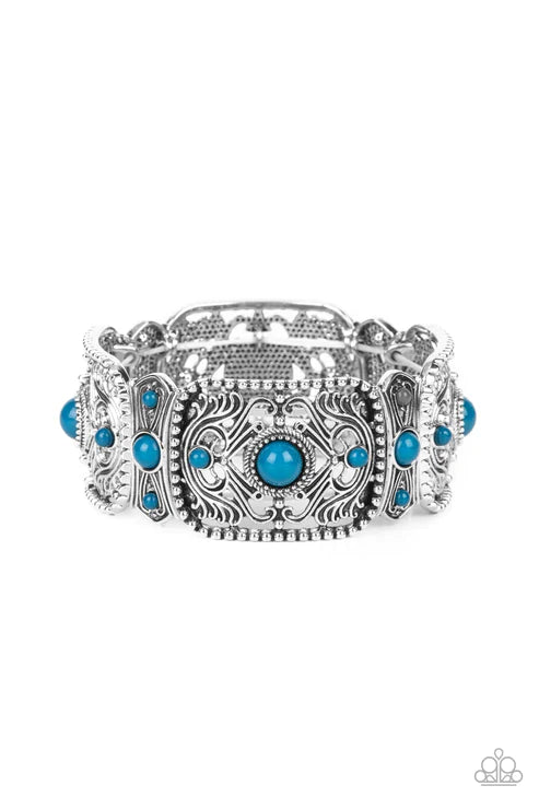 Paparazzi Going, Going, GONDOLA - Blue Bracelet