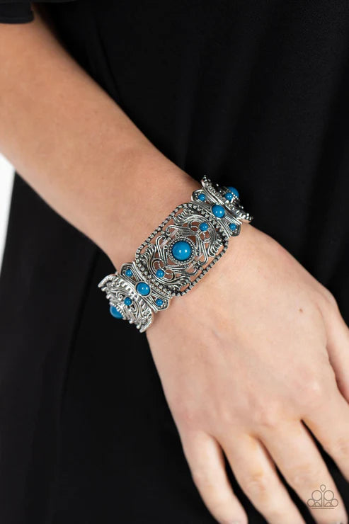 Paparazzi Going, Going, GONDOLA - Blue Bracelet