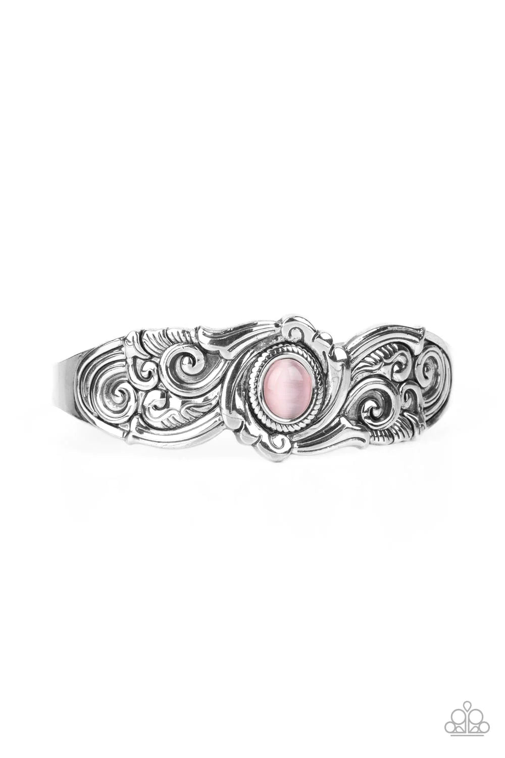 Paparazzi Glowing Enchantment - Pink Bracelet