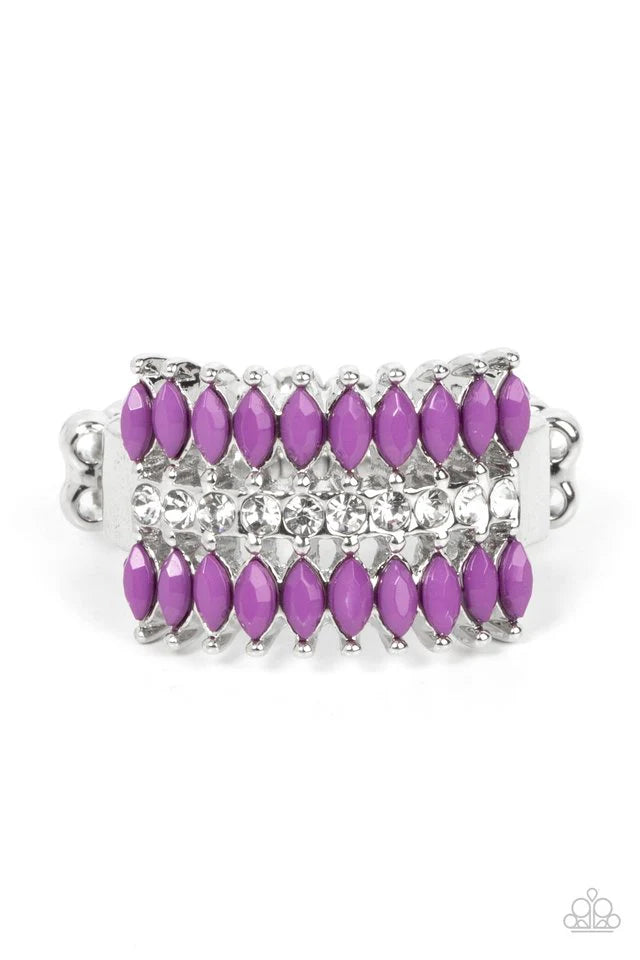 Paparazzi Cinematic Couture - Purple Bracelet