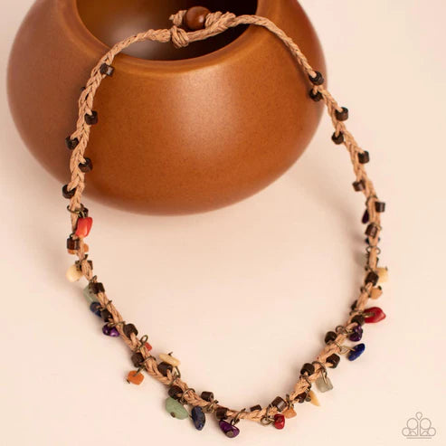 Paparazzi Canyon Voyage - Multi Urban Necklace