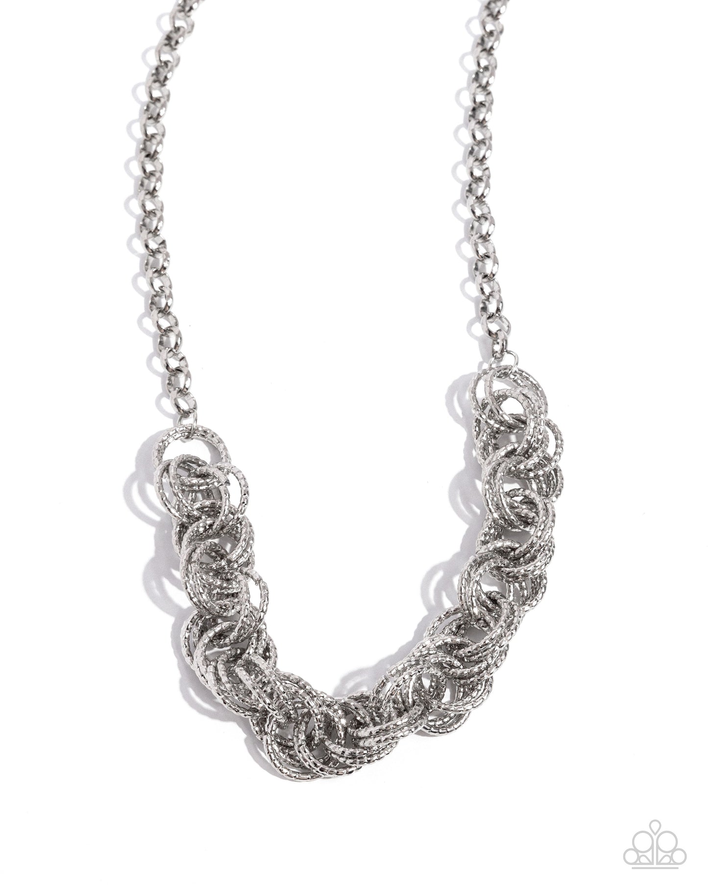 Paparazzi Urban Acoustics - Silver Necklace