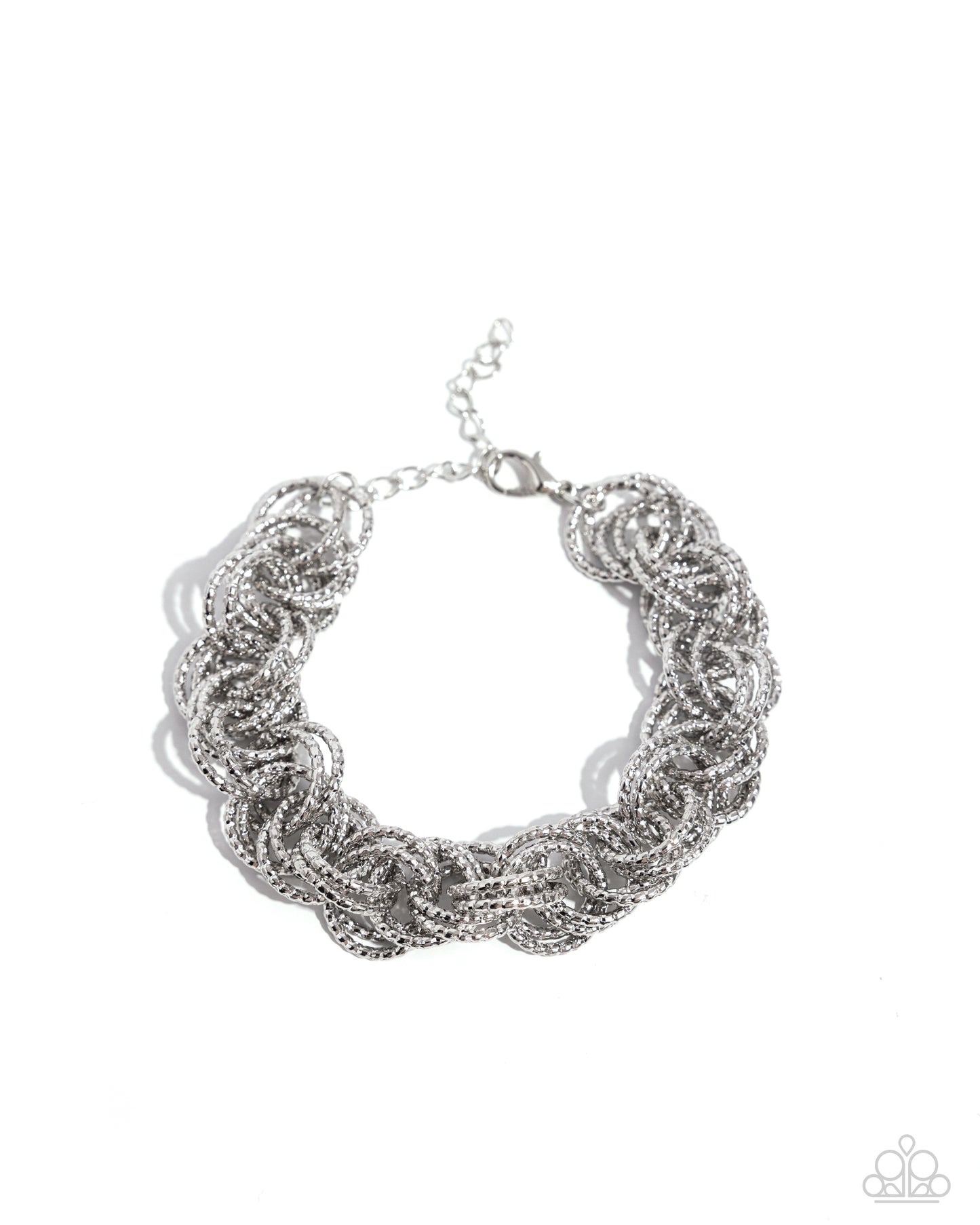 Paparazzi Audible Shimmer - Silver Bracelet