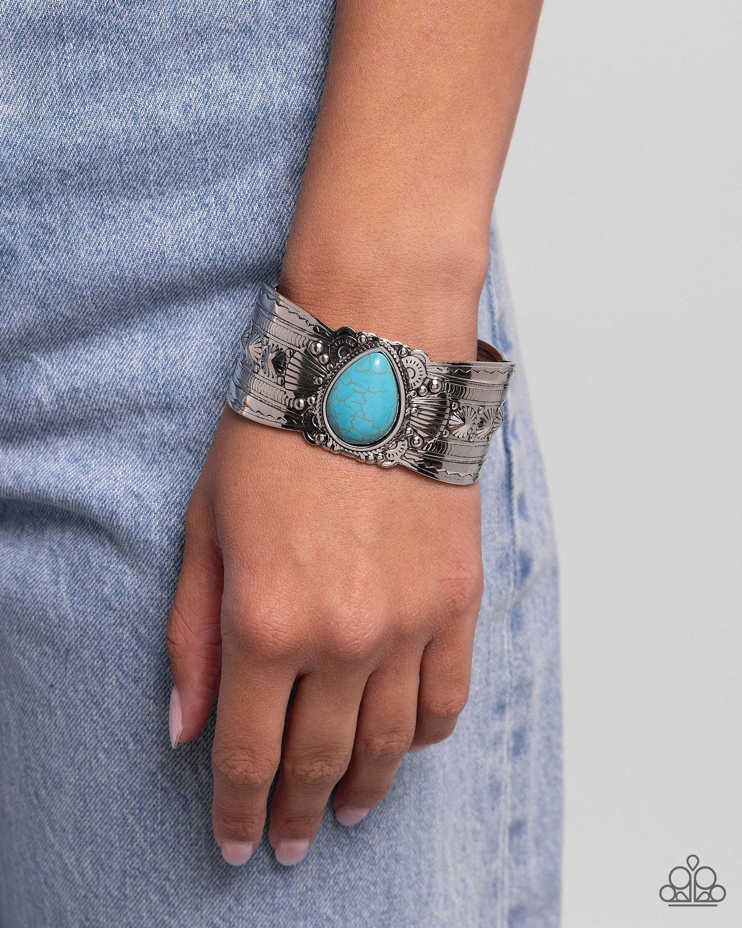 Paparazzi Canyon Cantina - Blue Bracelet