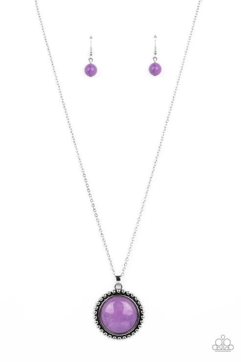 Paparazzi Sonoran Summer - Purple Necklace