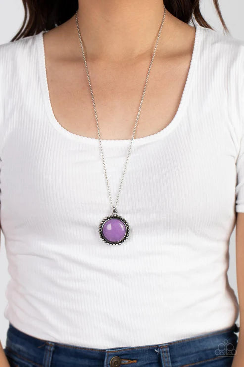 Paparazzi Sonoran Summer - Purple Necklace