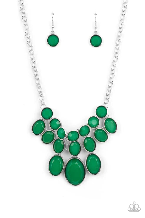 Paparazzi Delectable Daydream - Green Necklace