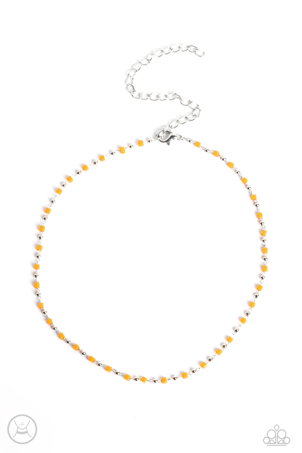 Paparazzi Neon Lights - Orange Necklace