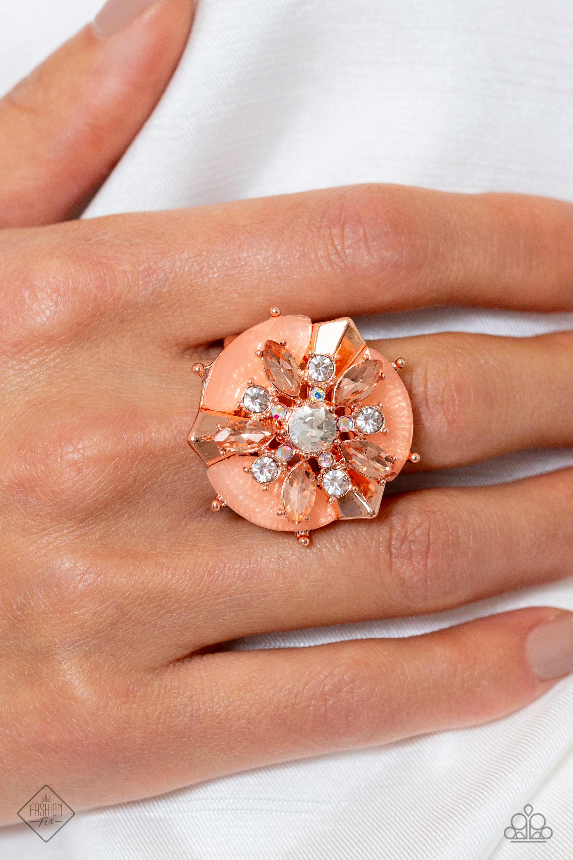 Paparazzi Soft-Hearted Salvage - Rose Gold Ring ~ BlingAmore ...