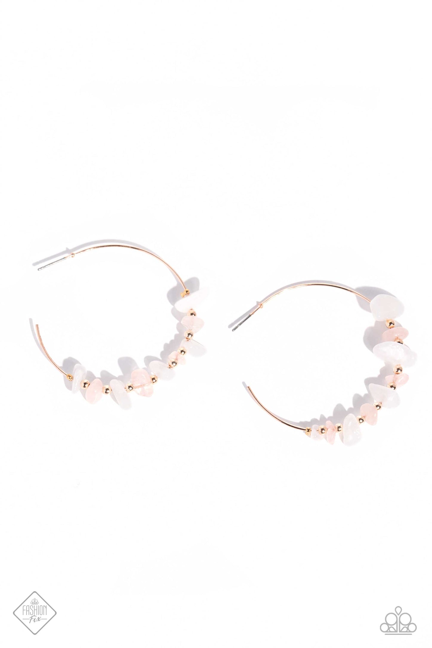 Paparazzi Euphoric Enjoyment - Rose Gold Earrings