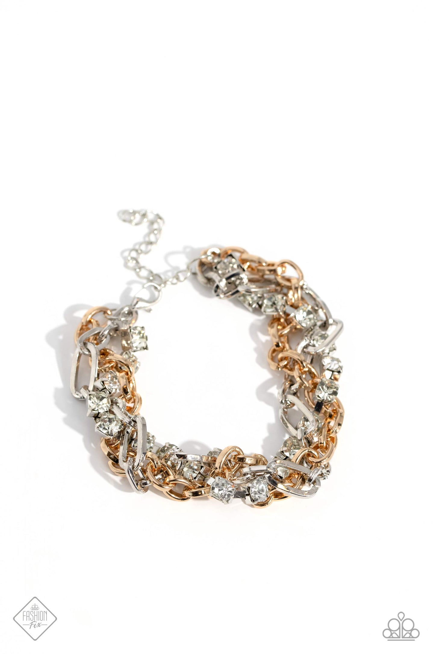 Paparazzi Two-Tone Taste - Multi Bracelet