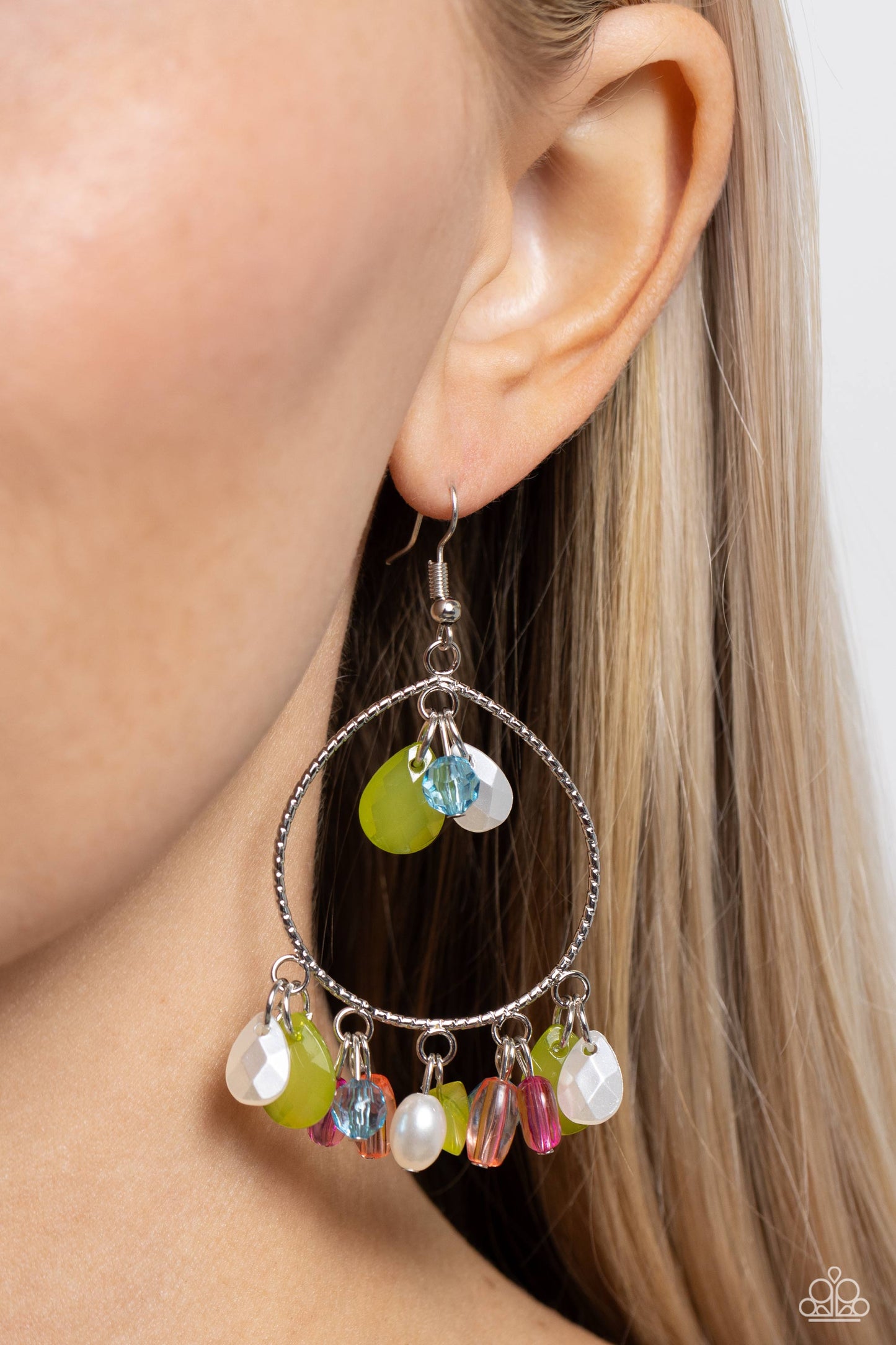 Paparazzi Elite Expression - Multi Earrings