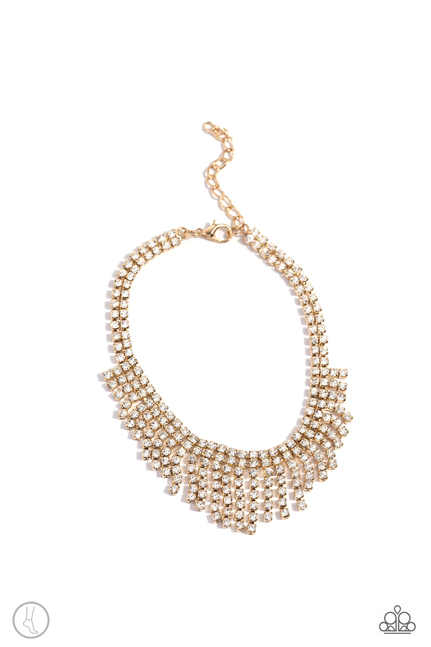 Paparazzi Curtain Confidence - Gold Anklet