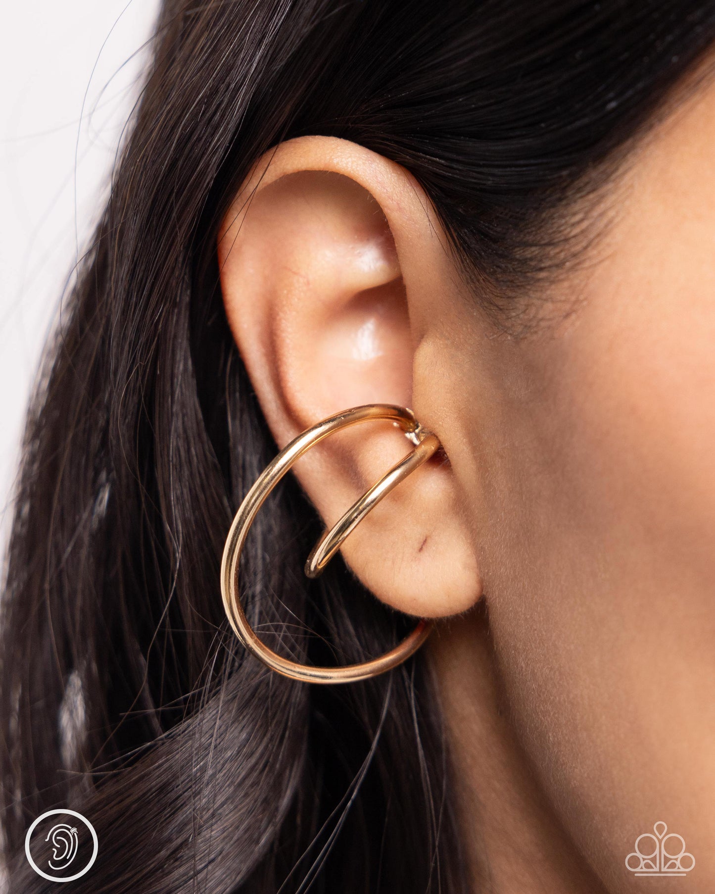 Paparazzi Wraparound Whimsy - Gold Earrings