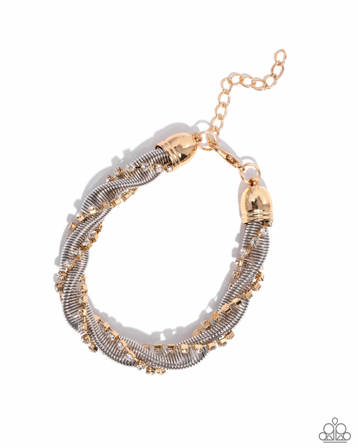 Paparazzi Coiled Champion - Multi Bracelet