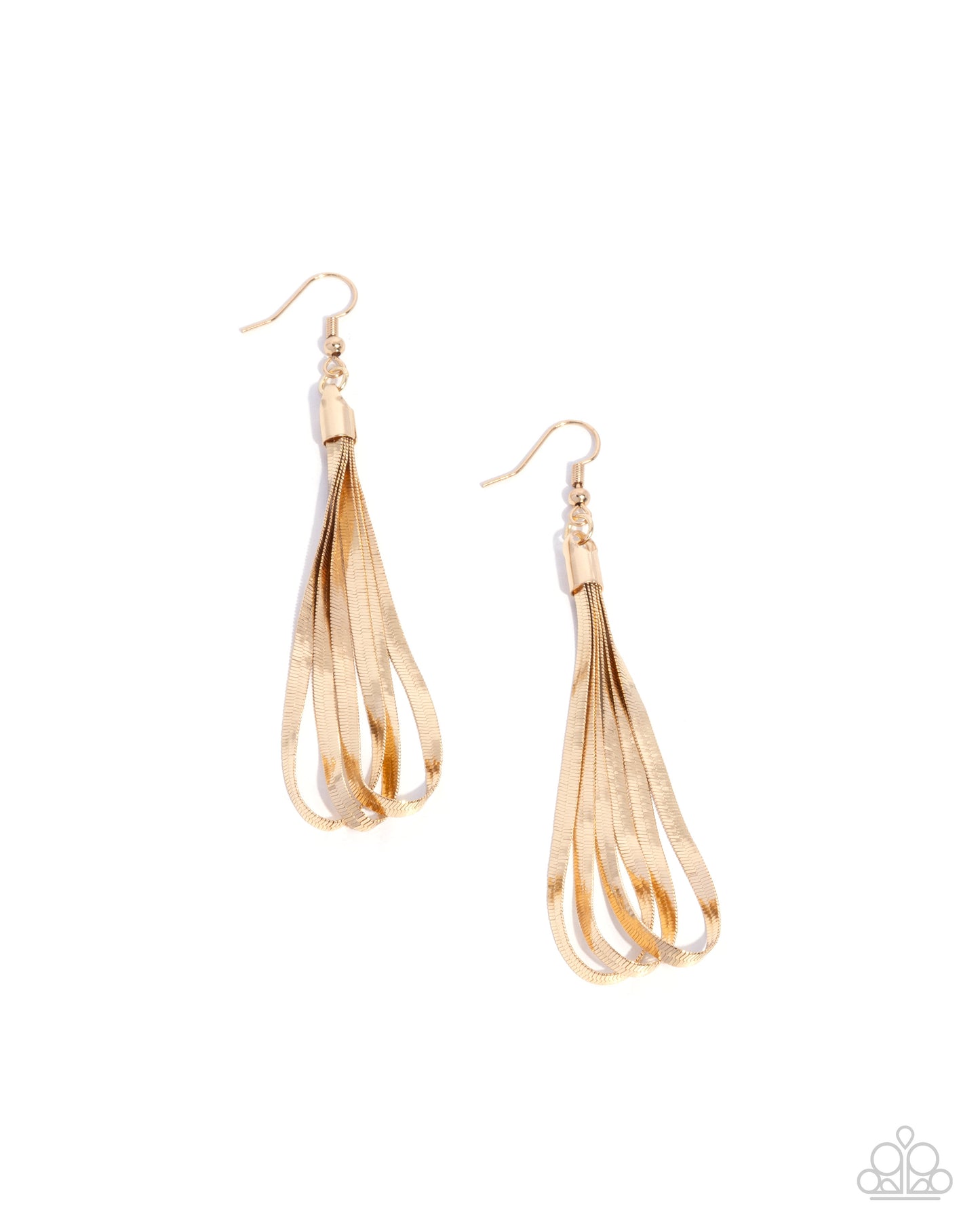 Paparazzi Keen Keepsake - Gold Earrings