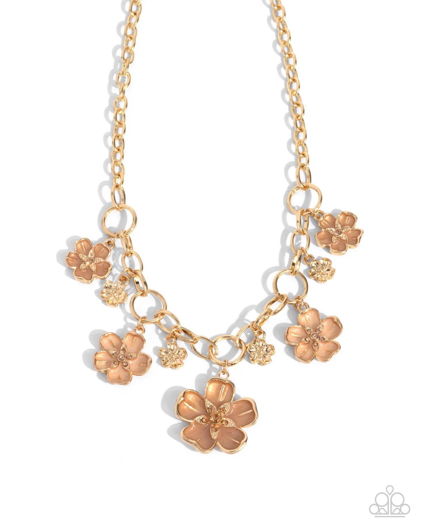 Paparazzi Secretive Sprig - Brown Necklace