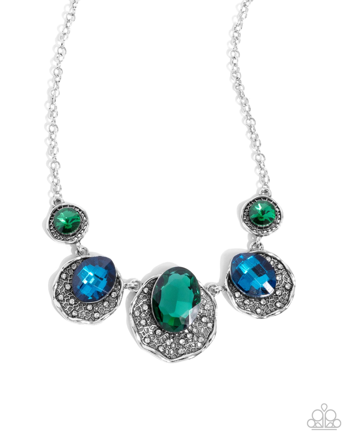 Paparazzi City Color - Green Necklace