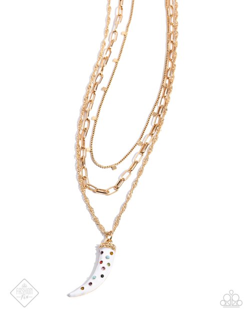 Paparazzi Trusted Tusk - Multi Necklace