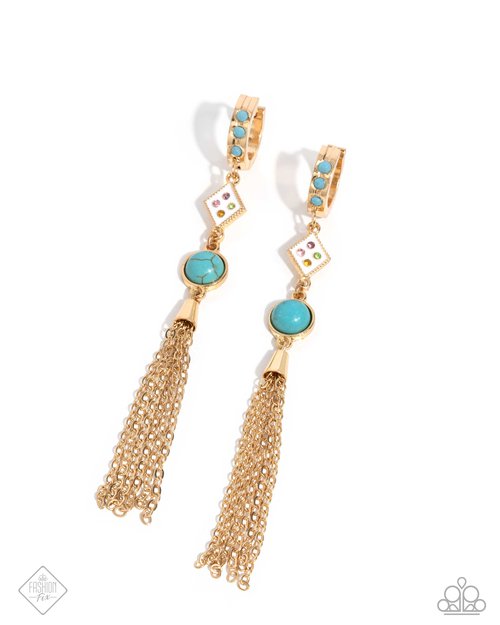 Paparazzi Constant Chic - Multi Earrings