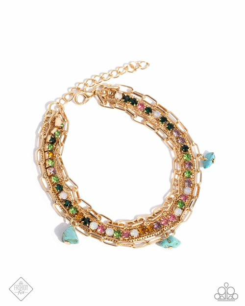 Paparazzi Solid Shimmer - Multi Bracelet