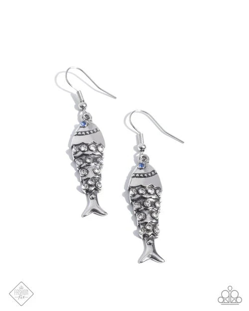 Paparazzi Coastal Cast - Blue Earring