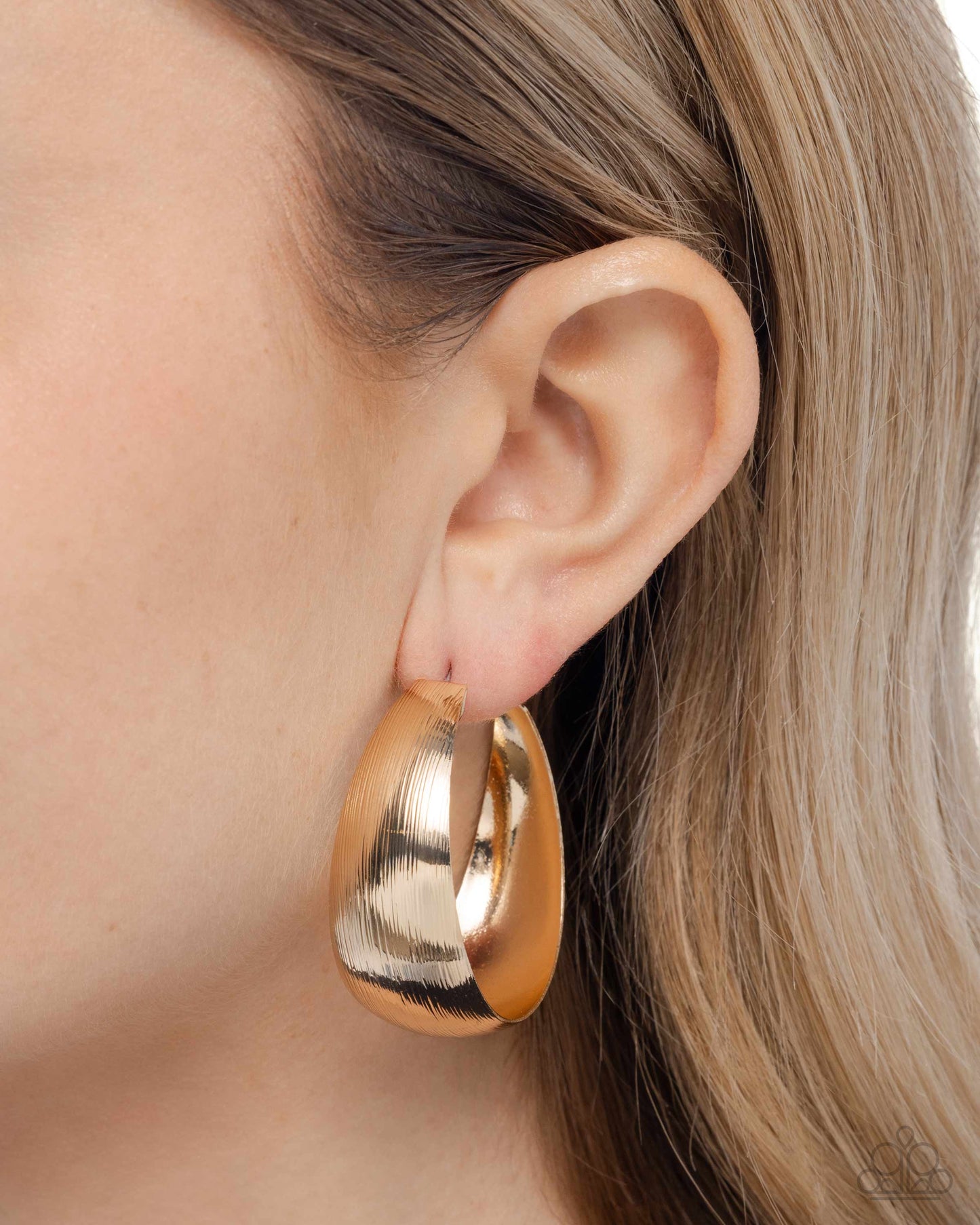 Paparazzi Subtle Sheen - Gold Earrings