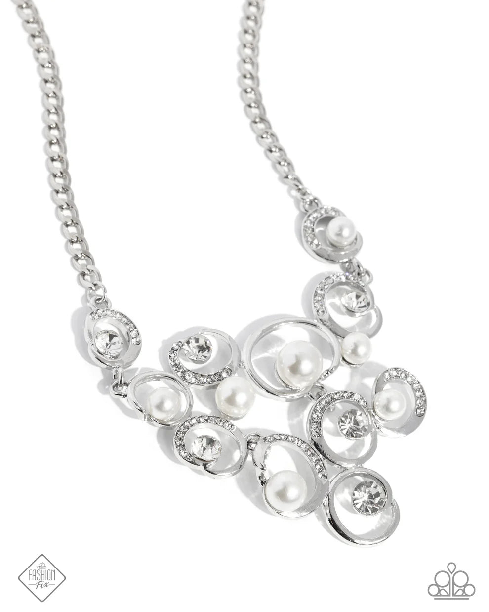 Paparazzi Adorable Archetype - White Necklace