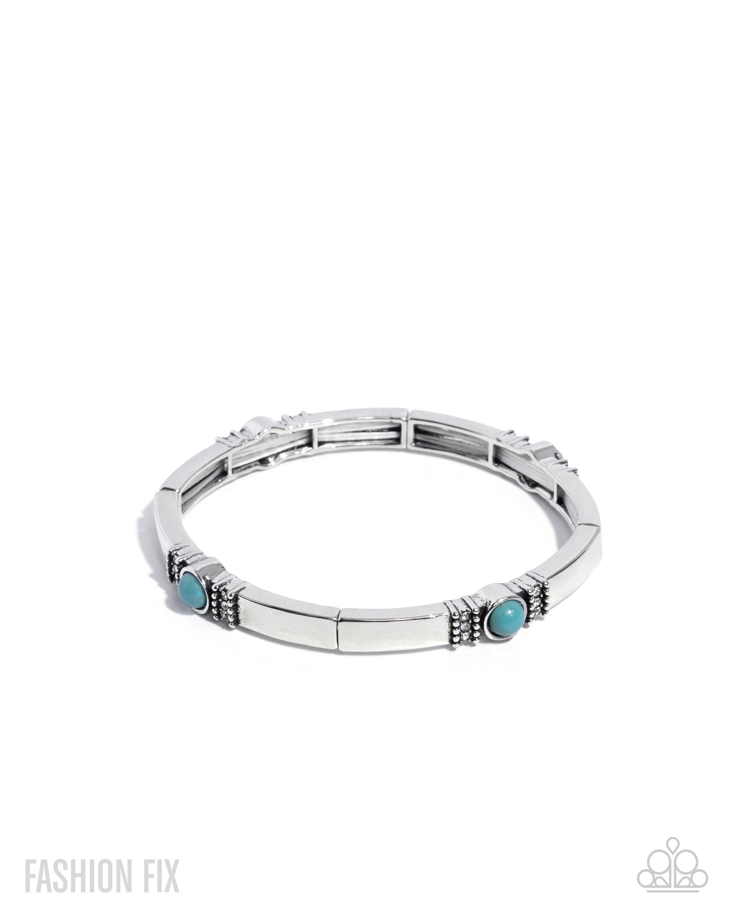Paparazzi Badlands Beginning - Blue Bracelet