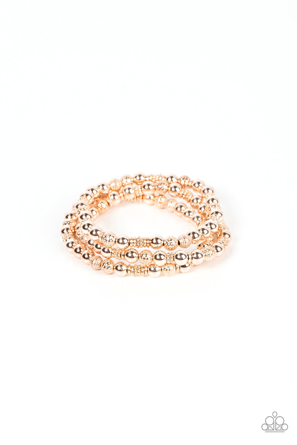 Paparazzi Boundless Boundaries - Rose Gold Bracelet