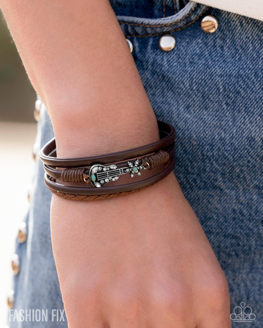 Paparazzi Buckaroo Beginning - Blue Bracelet