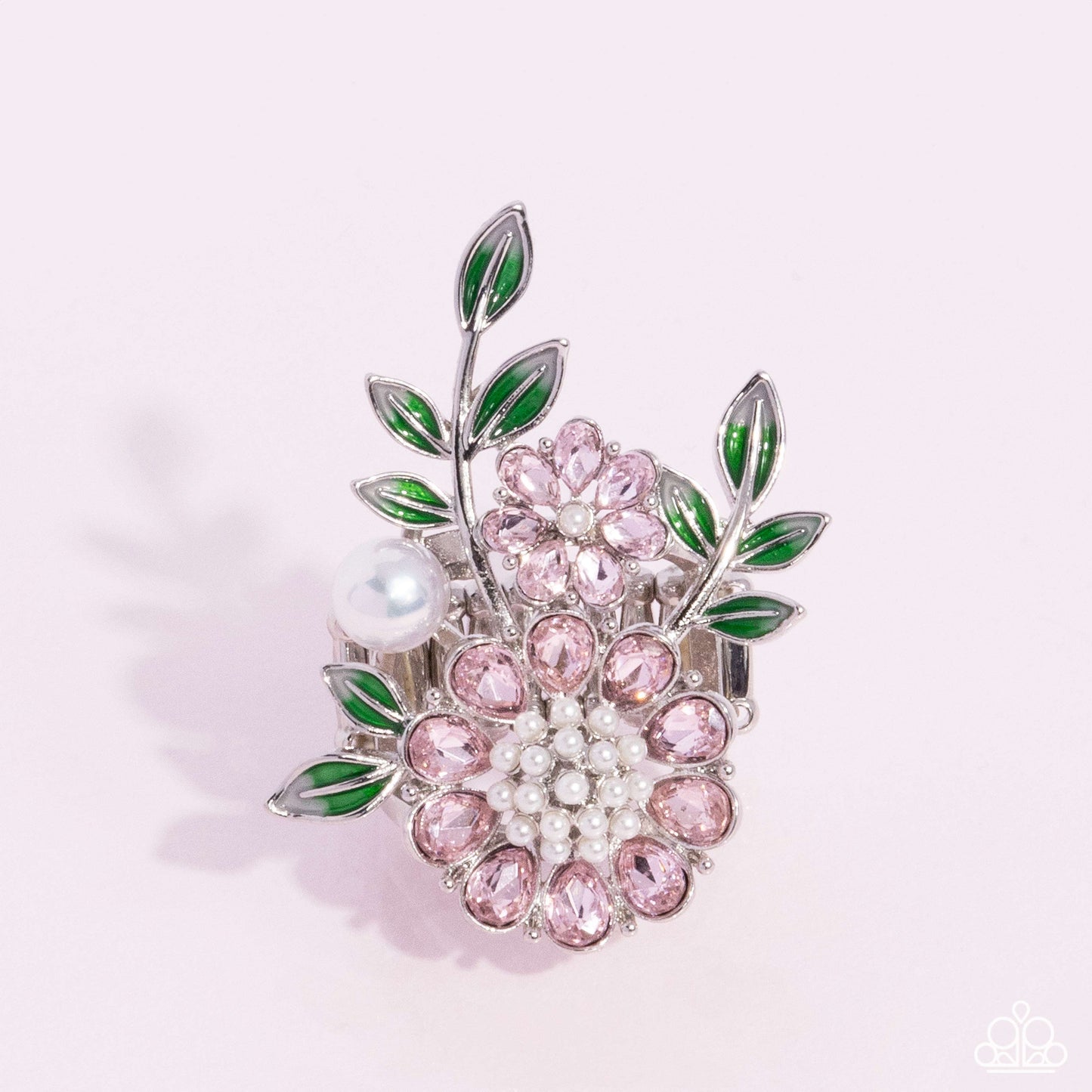 Paparazzi Budding Bling - Pink Ring