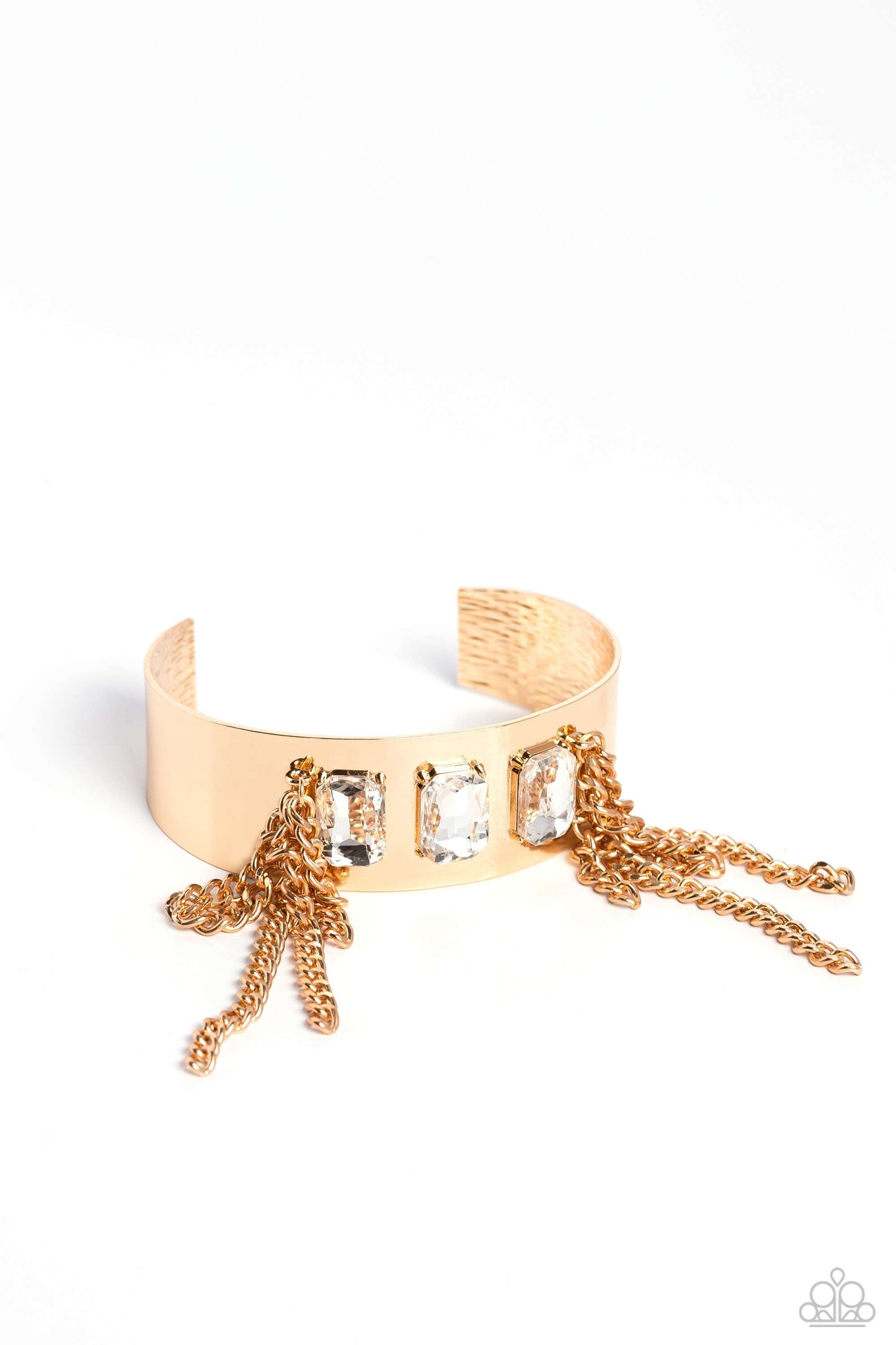 CHAIN Showers - Gold Paparazzi Bracelet