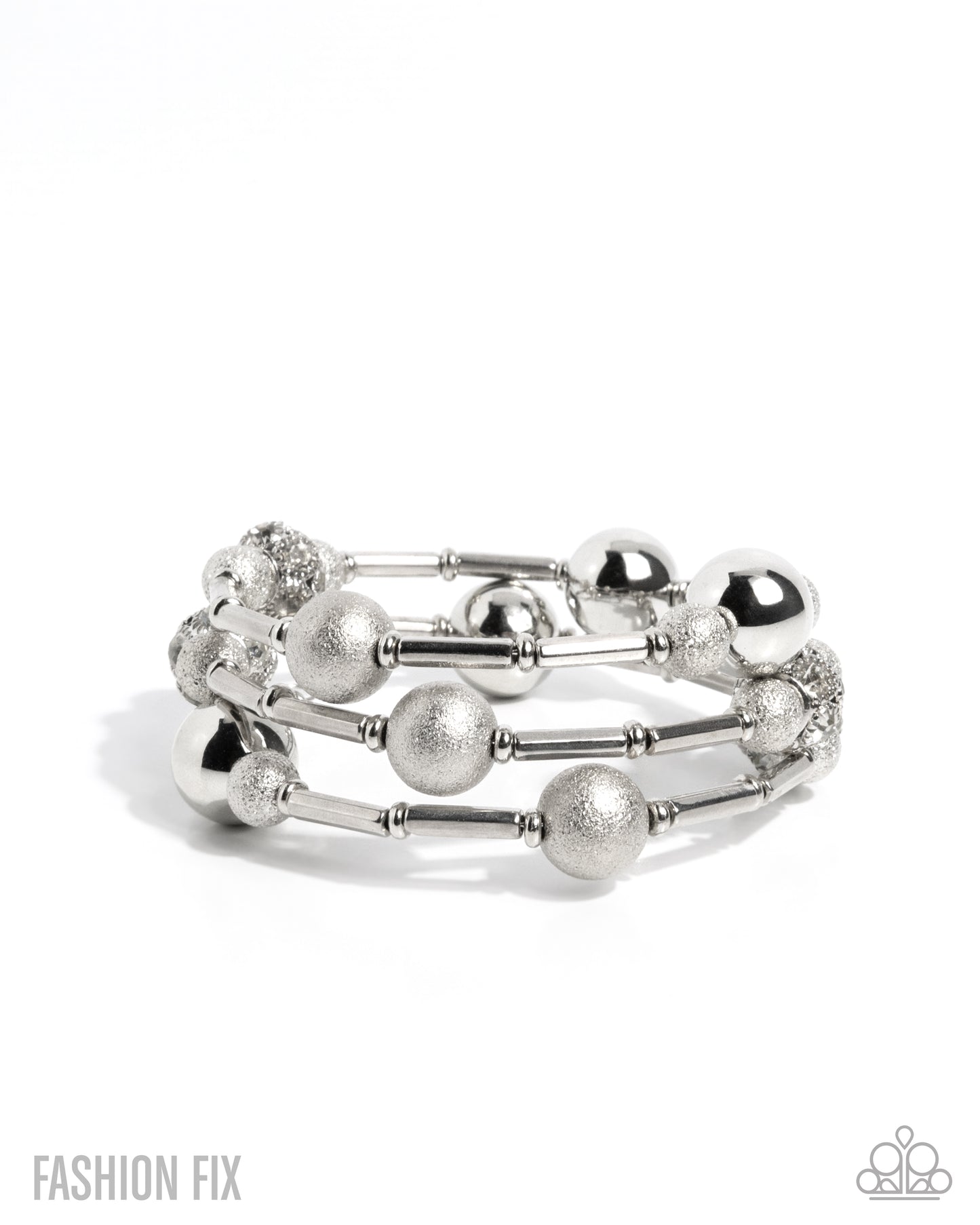 Paparazzi Capable Conviction - White Bracelet