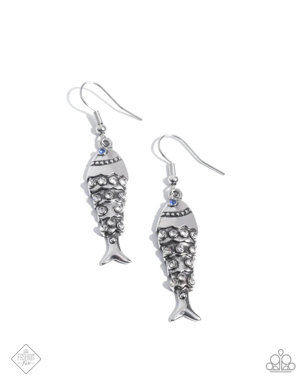 Paparazzi Coastal Cast - Blue Earrings