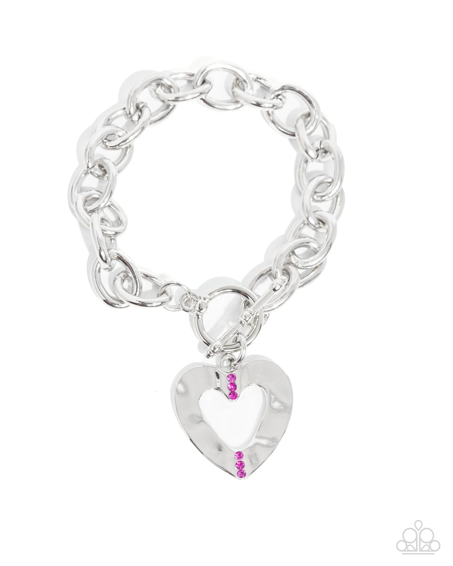 Paparazzi Affectionate Assembly - Pink Bracelet