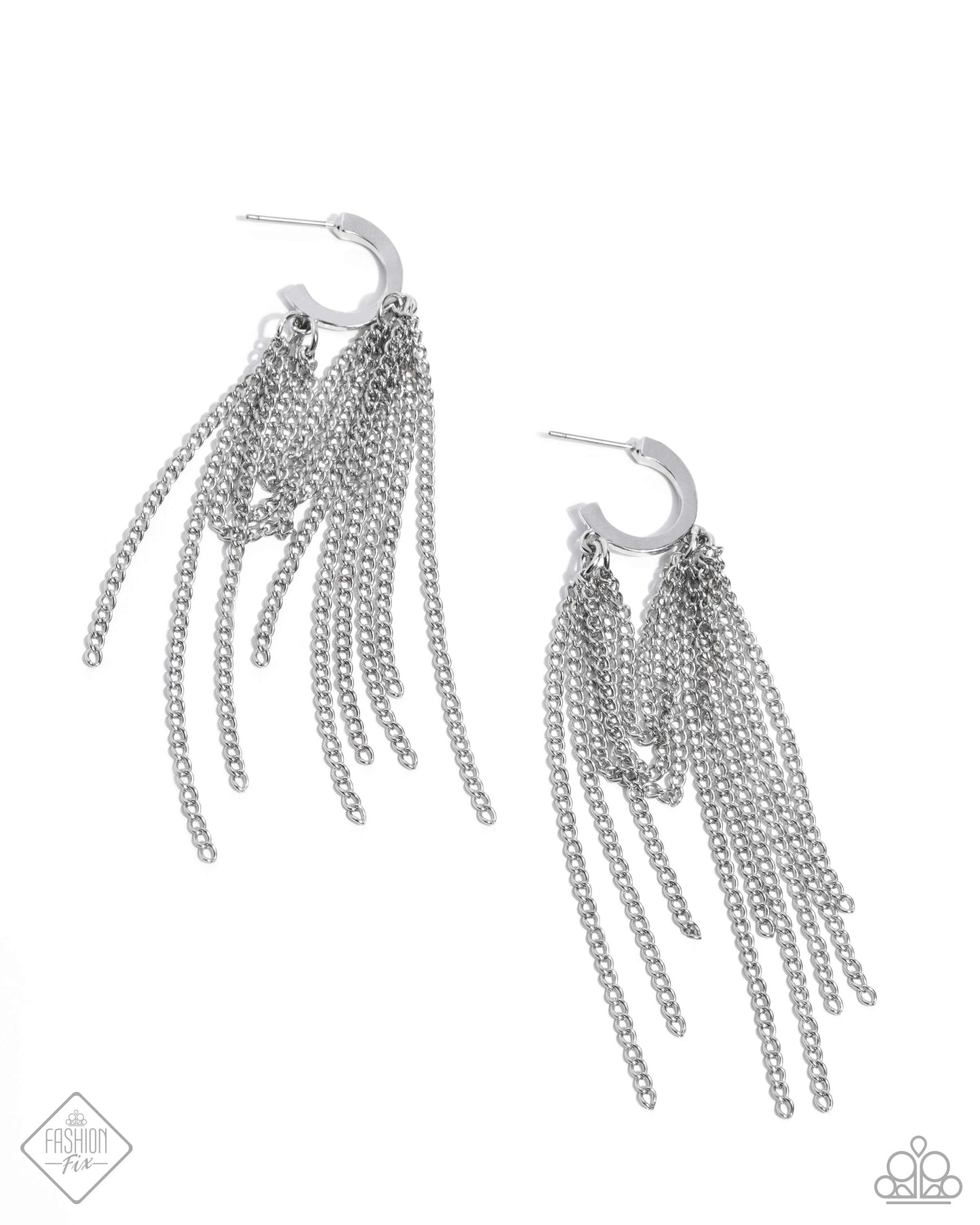 Paparazzi Copious Caliber - Silver Earrings