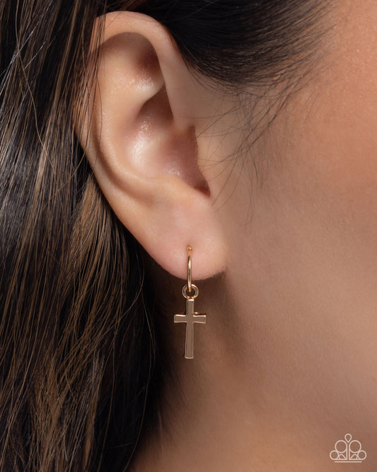 Paparazzi Daily Divinity - Gold Earrings