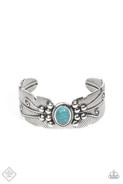 Paparazzi Desert Haven - Blue Bracelet