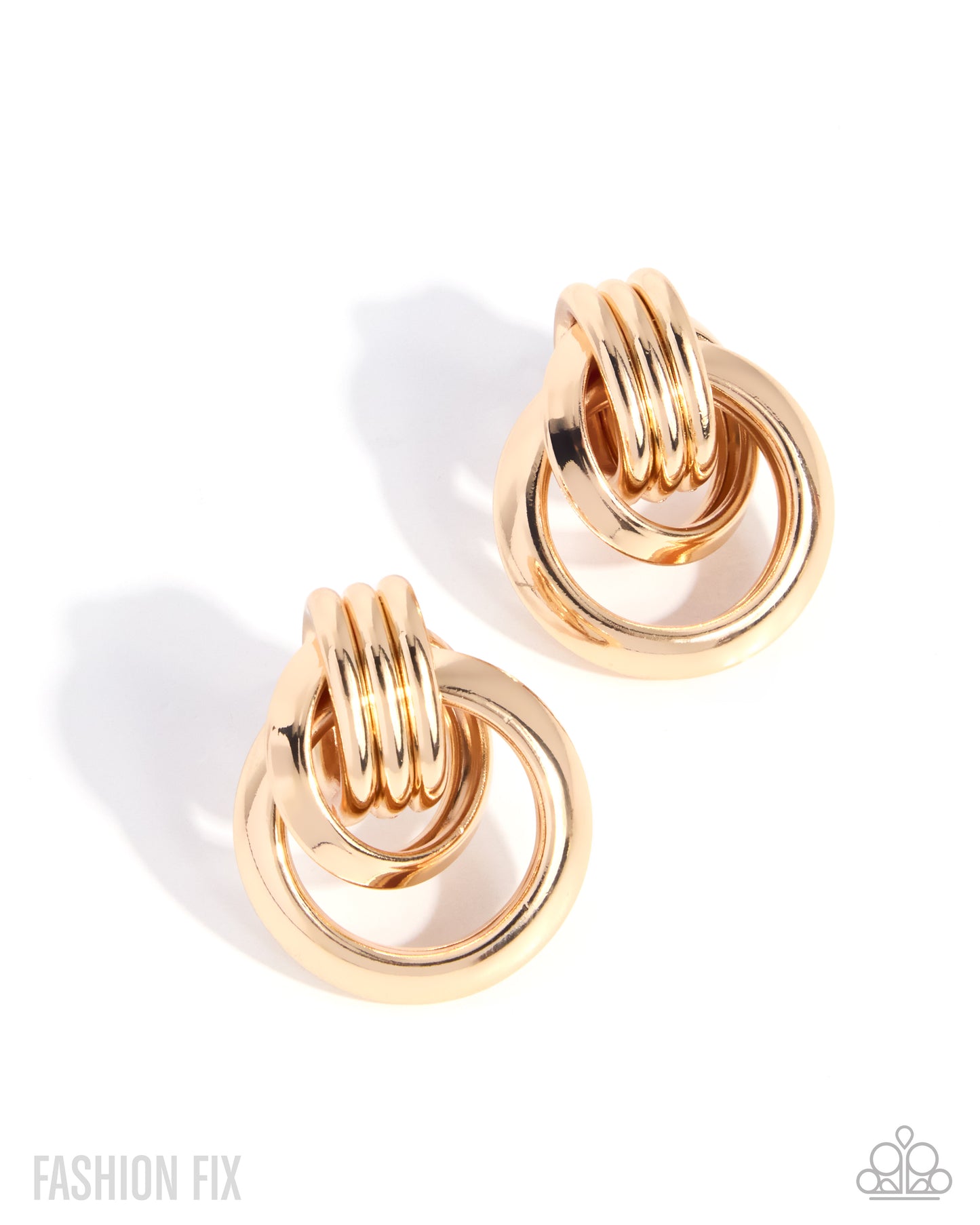 Paparazzi Established Enchantment - Gold Earring