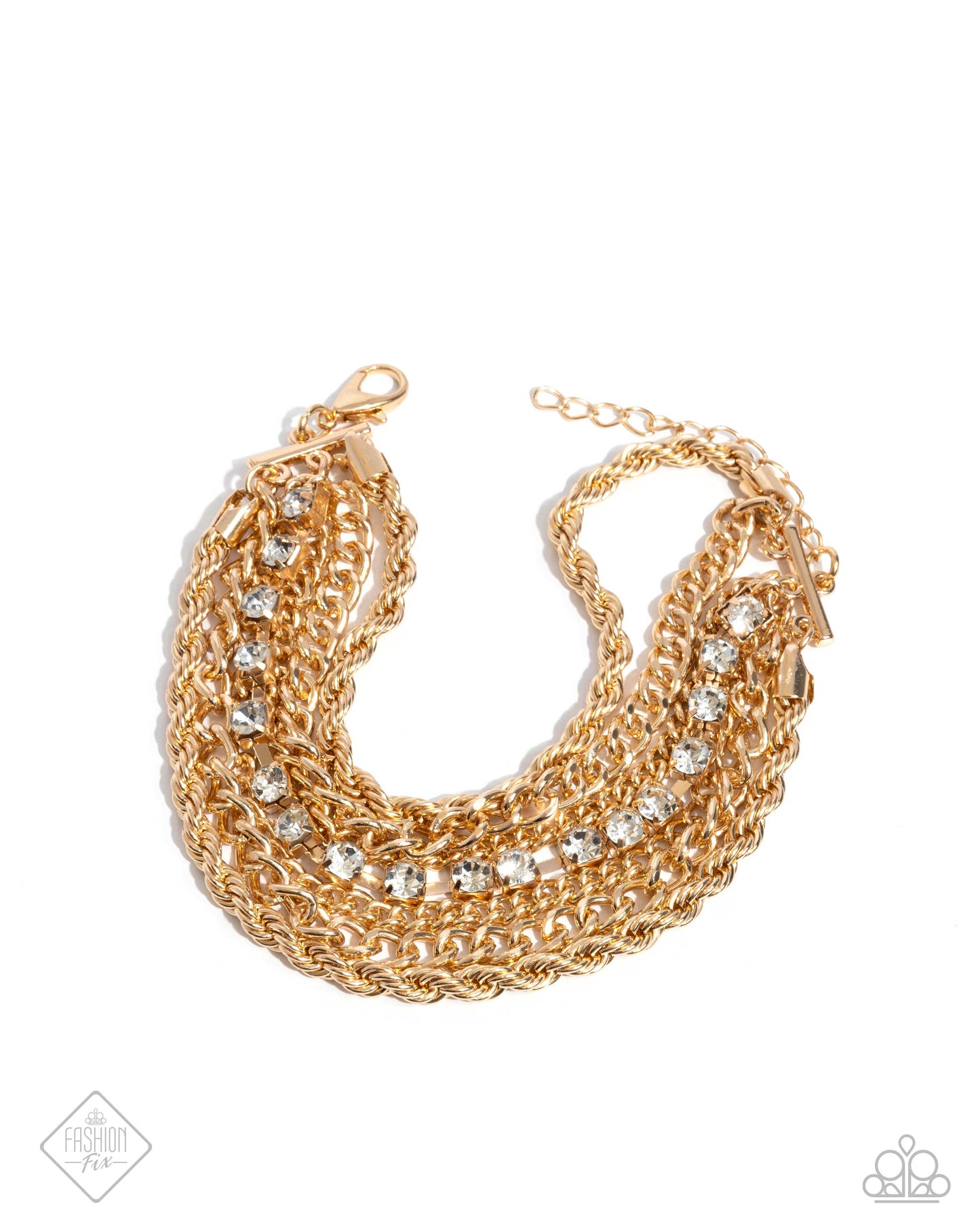 Paparazzi Executive Extravagance - Gold Bracelet