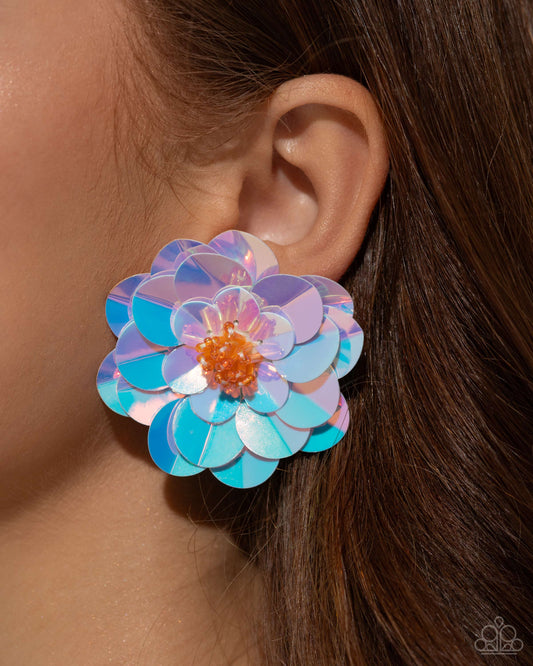 Paparazzi Floating Florals - Multi Earrings