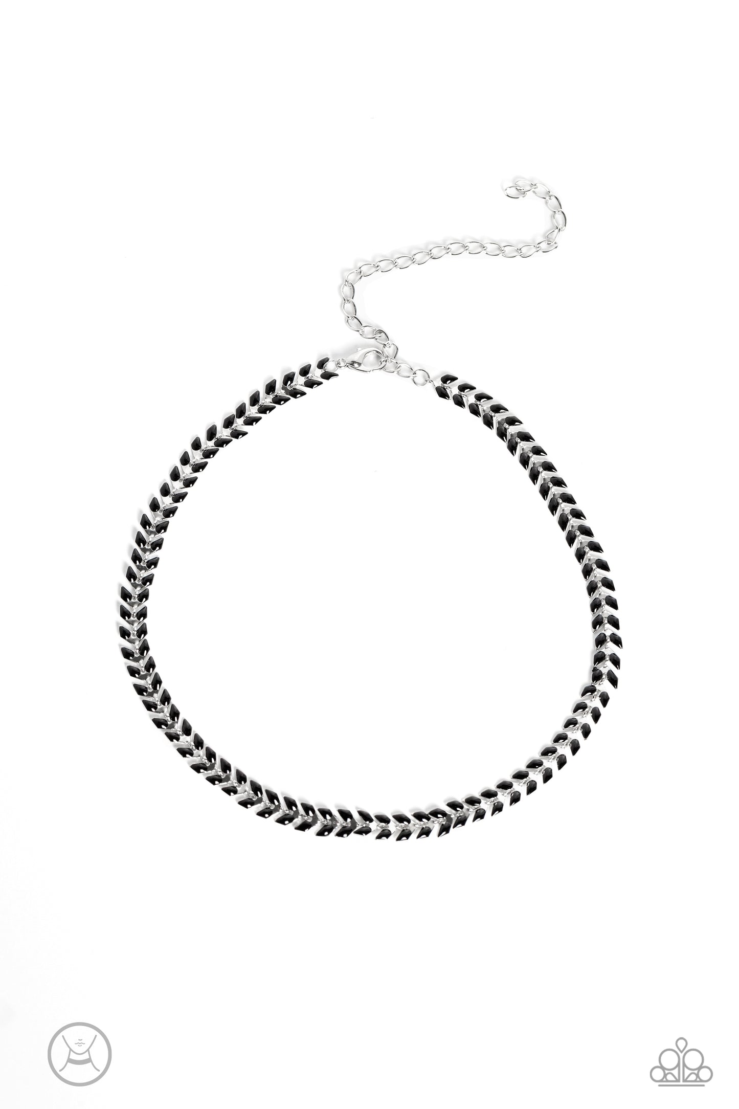 Paparazzi Grecian Grace - Black Necklace