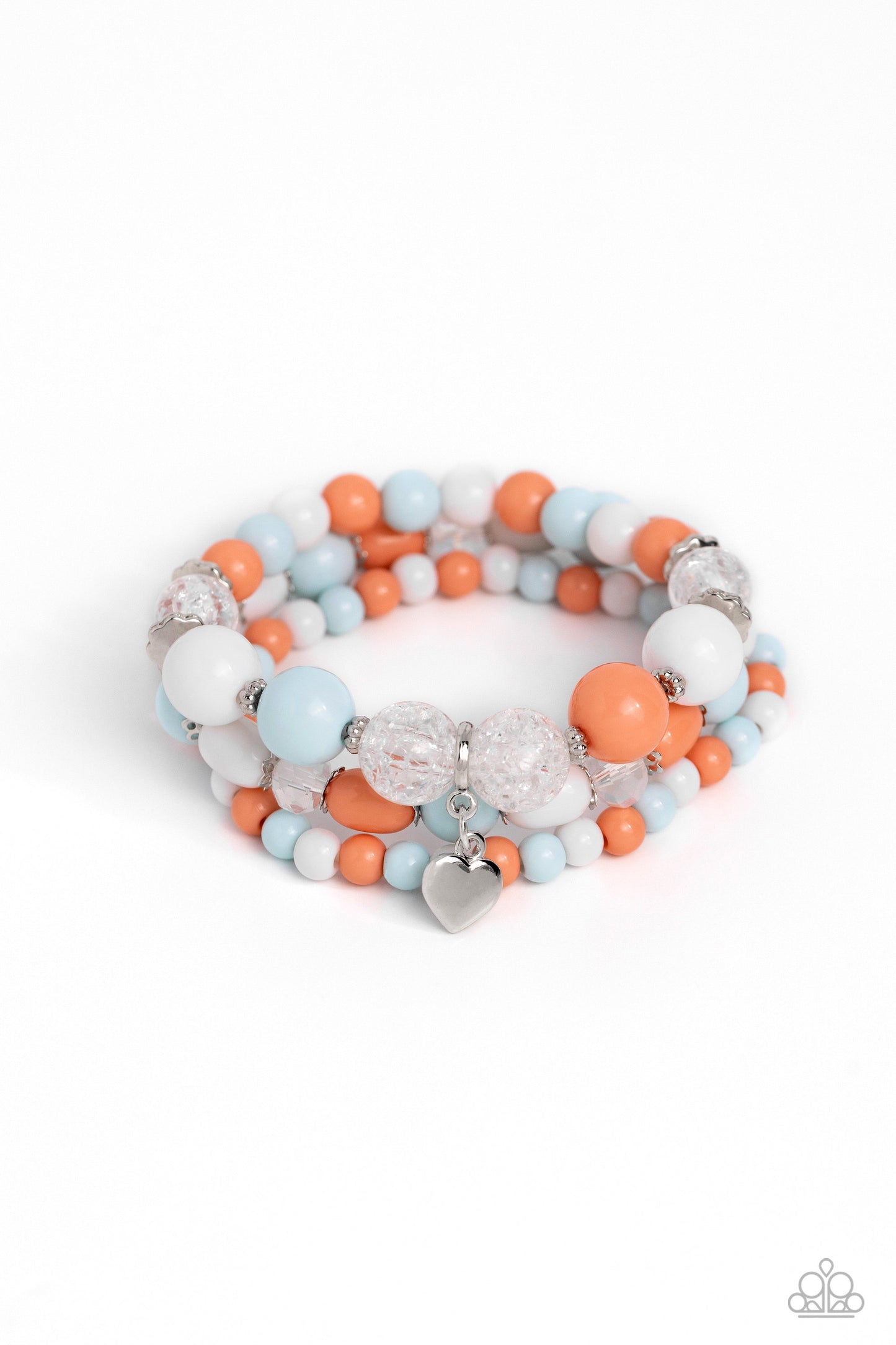 Heartfelt Haven - Blue Paparazzi Bracelet