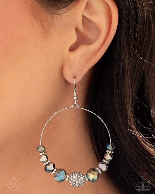Paparazzi Ignited Intent - Silver Earrings