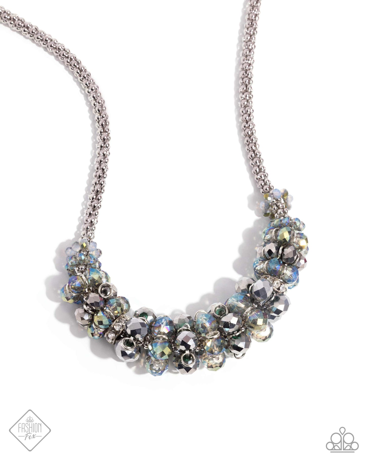 Paparazzi Ignited Impression - Silver Necklace